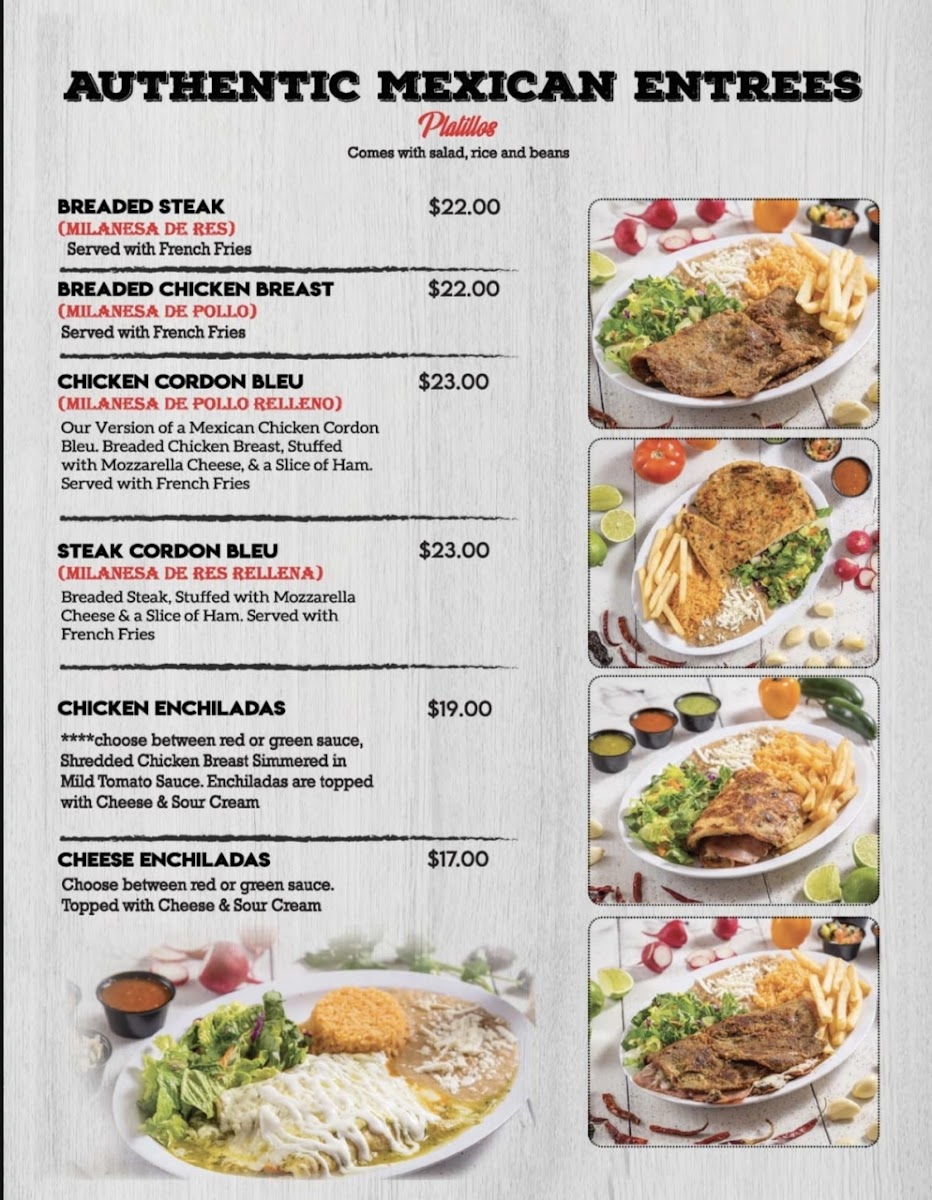 Cali Spartan Mexican Kitchen Menu - Image 3