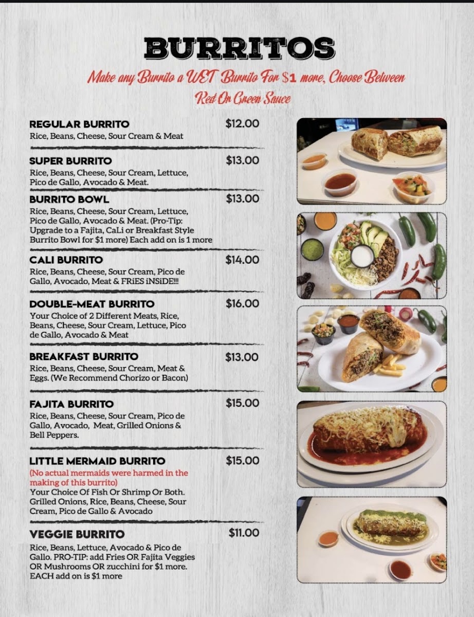 Cali Spartan Mexican Kitchen Menu - Image 5